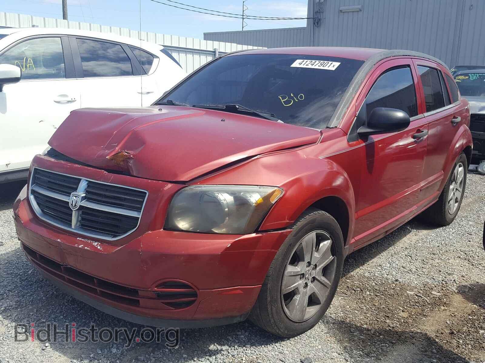 2007 DODGE CALIBER - VIN: 1B3HB48B27D167460 - Фото 2