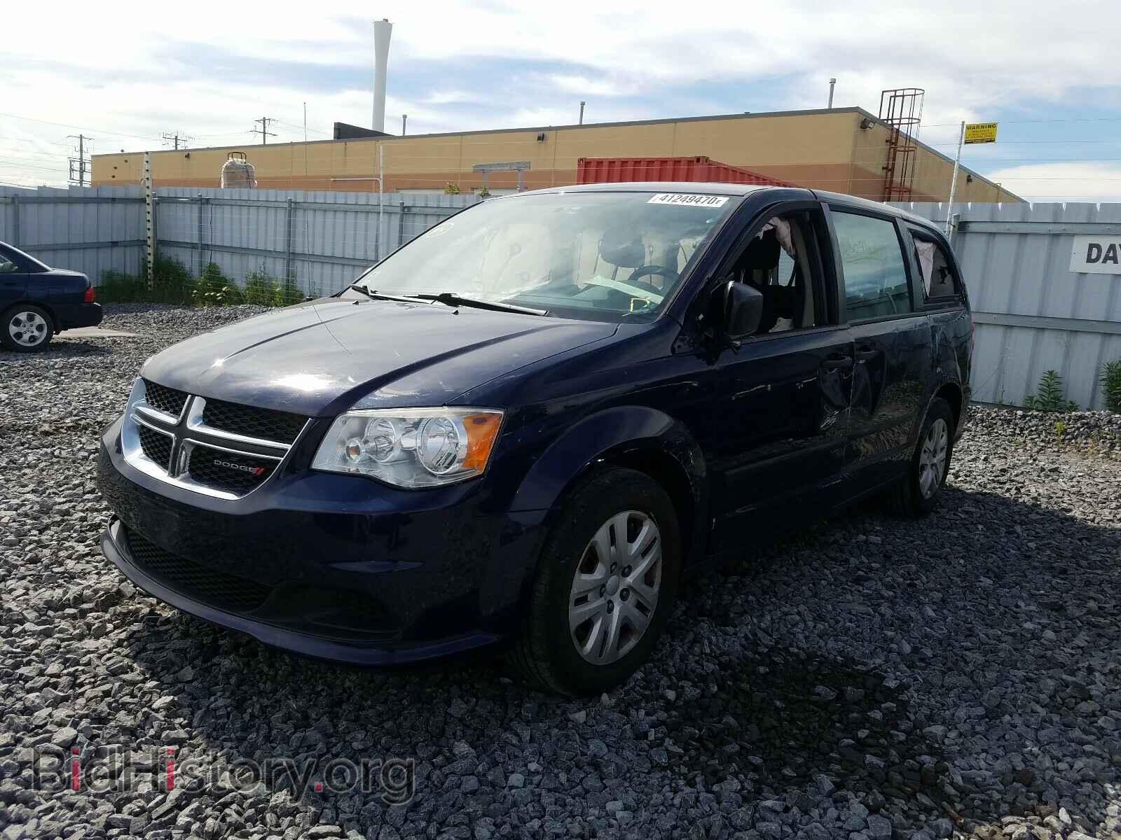2014 DODGE CARAVAN - VIN: 2C4RDGBG8ER456095 - Фото 2