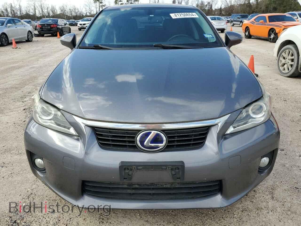 2012 LEXUS CT 200 - VIN: JTHKD5BH7C2100536 - Фото 5
