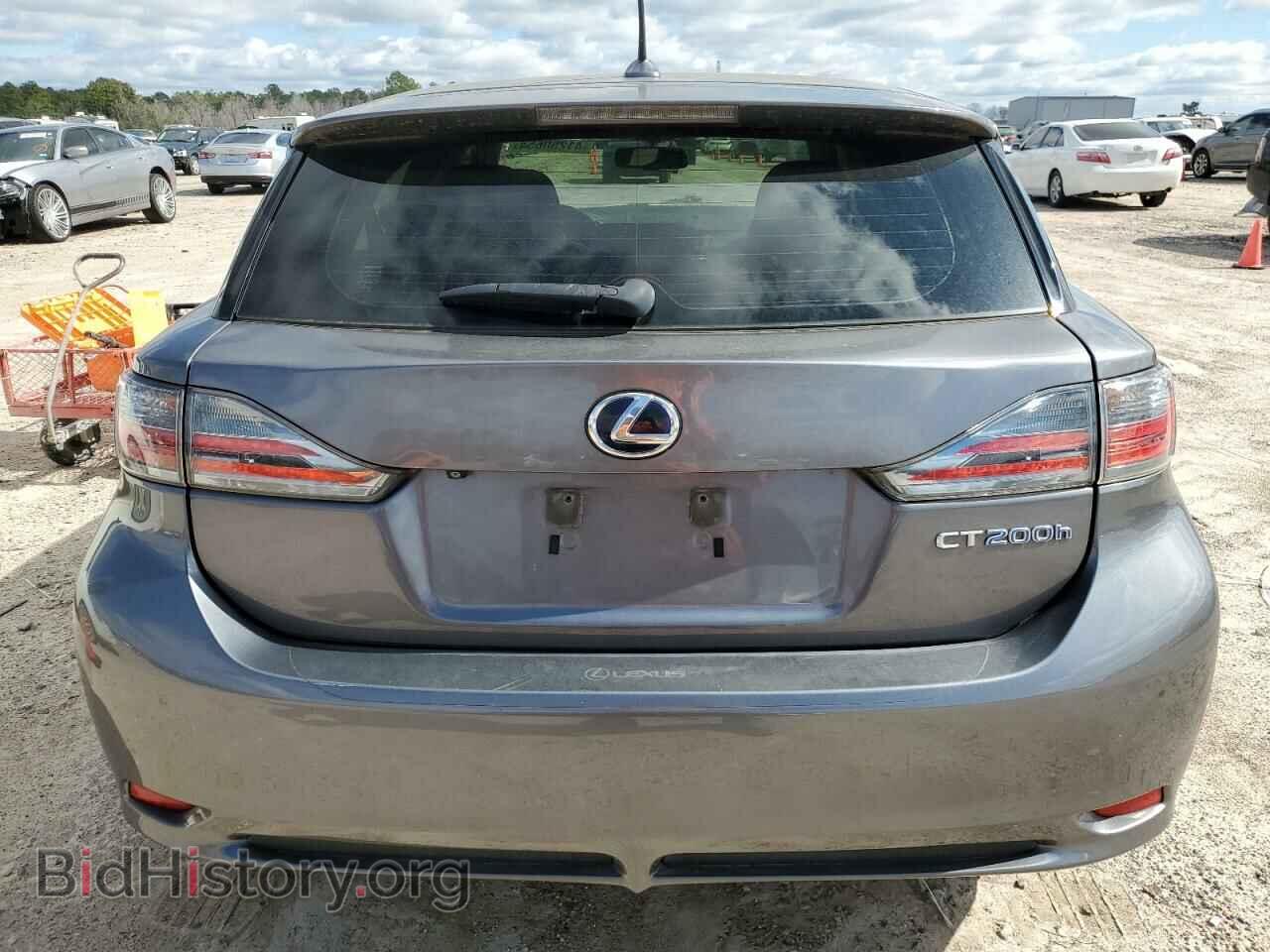 2012 LEXUS CT 200 - VIN: JTHKD5BH7C2100536 - Фото 6