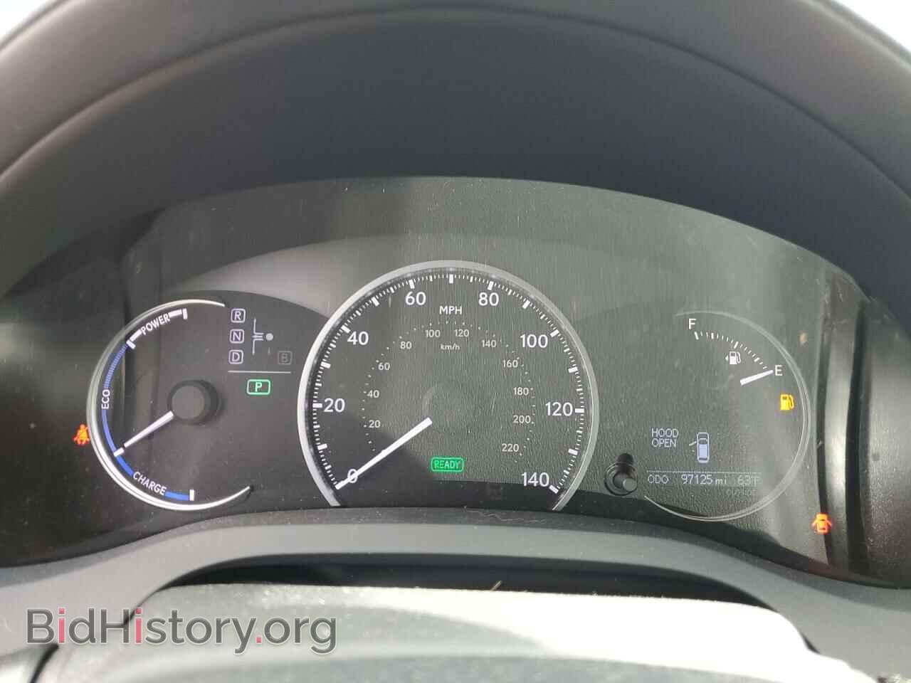 2012 LEXUS CT 200 - VIN: JTHKD5BH7C2100536 - Фото 9