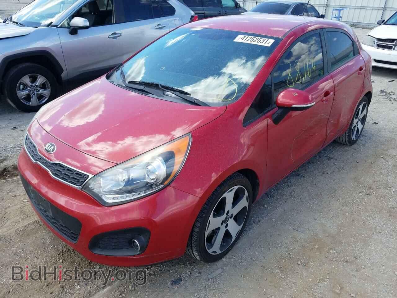 2013 KIA RIO - VIN: KNADN5A39D6160886 - Фото 2