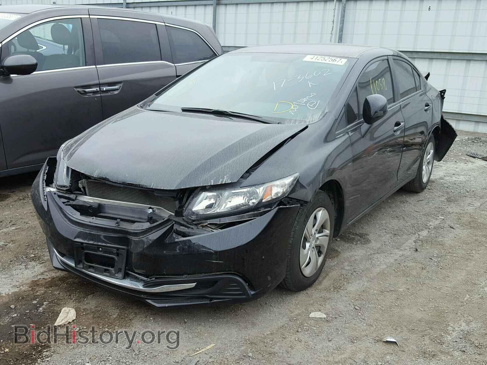 2013 HONDA CIVIC - VIN: 19XFB2F52DE217243 - Фото 2