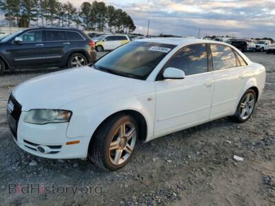 2007 Audi A4 2, белый — VIN WAUAF78E07A089873, Copart