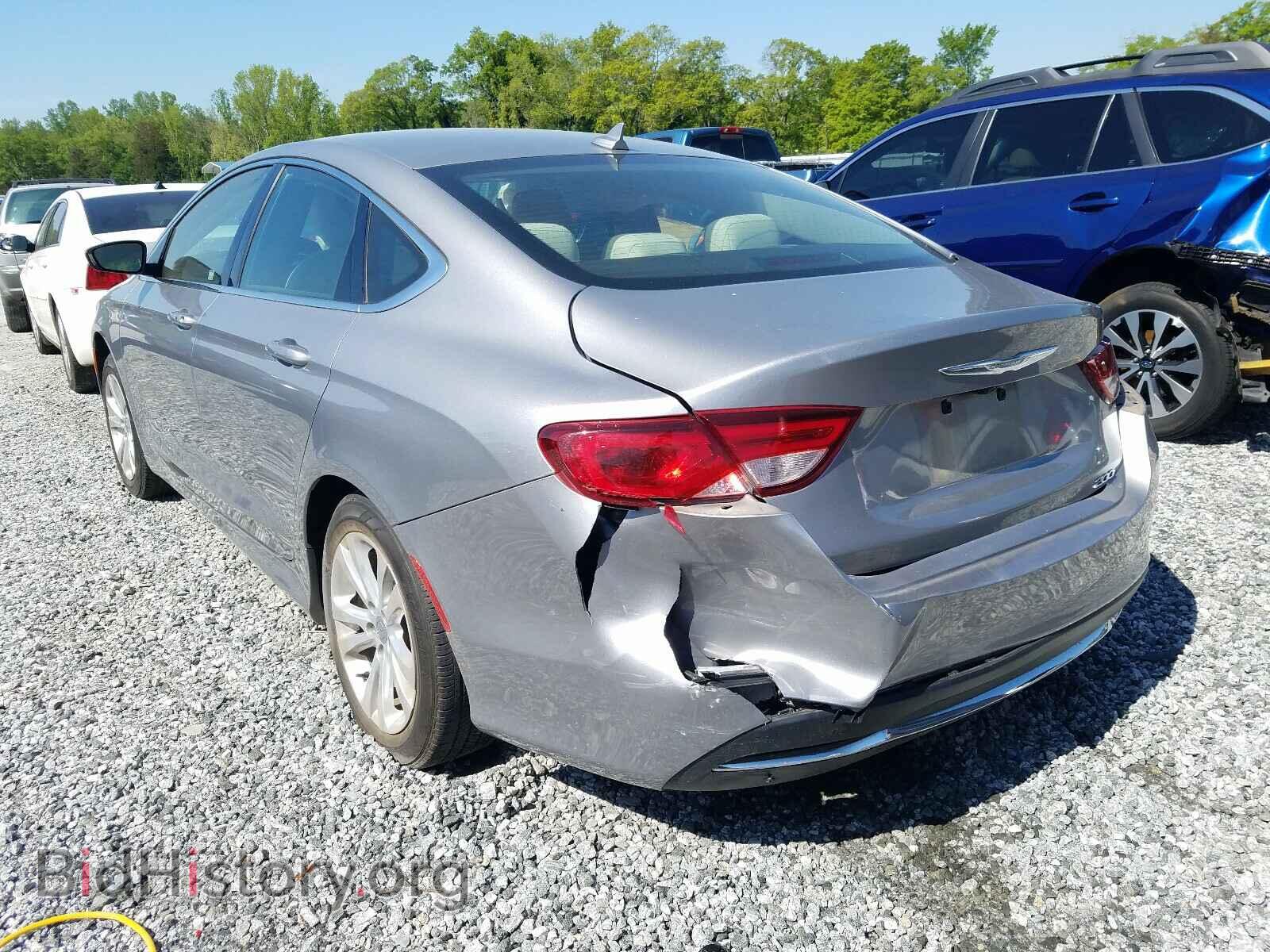 2017 CHRYSLER 200 - VIN: 1C3CCCAB0HN503942 - Фото 2