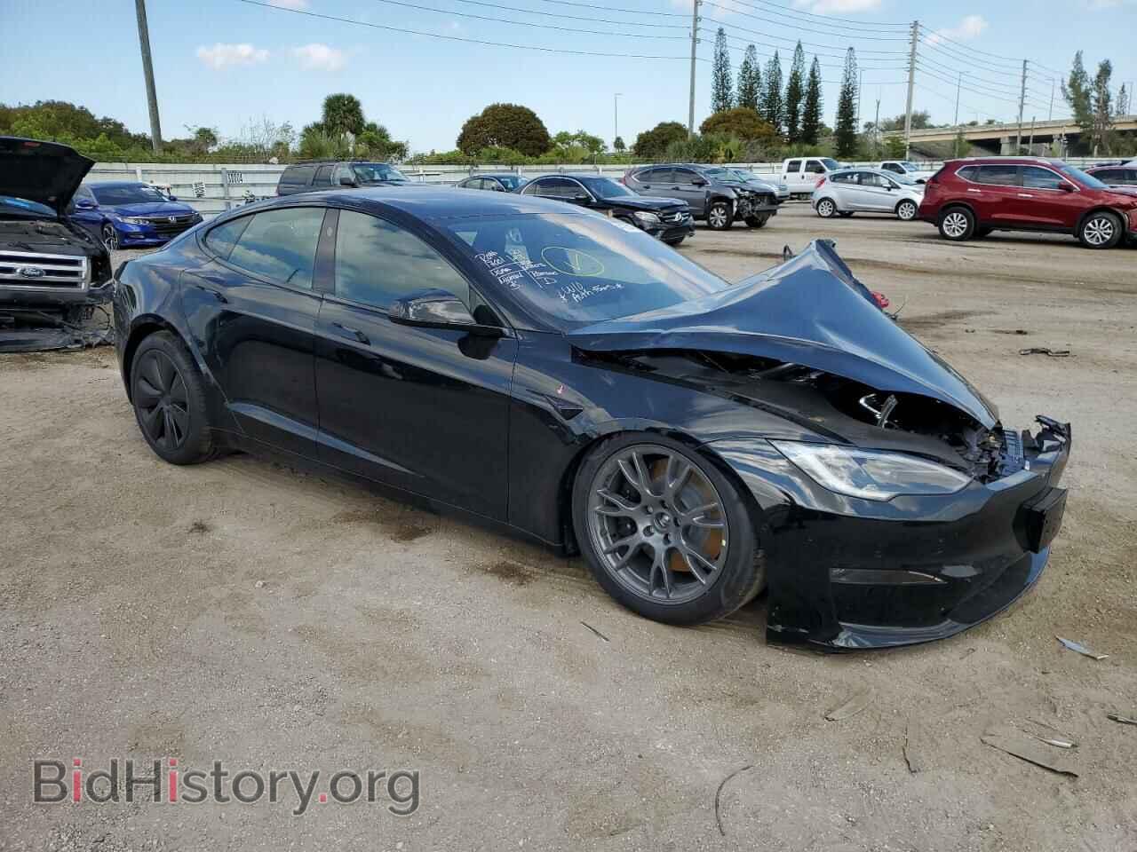 2022 TESLA MODEL S - VIN: 5YJSA1E59NF489846 - Photo 4