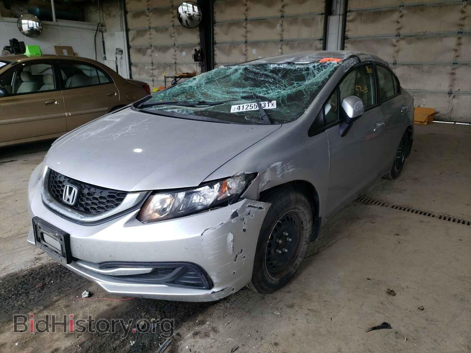 2013 HONDA CIVIC - VIN: 19XFB2F55DE234408 - Фото 2