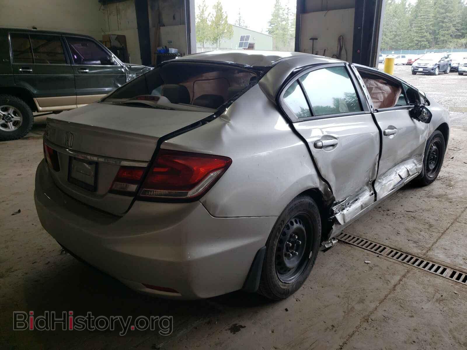 2013 HONDA CIVIC - VIN: 19XFB2F55DE234408 - Фото 4