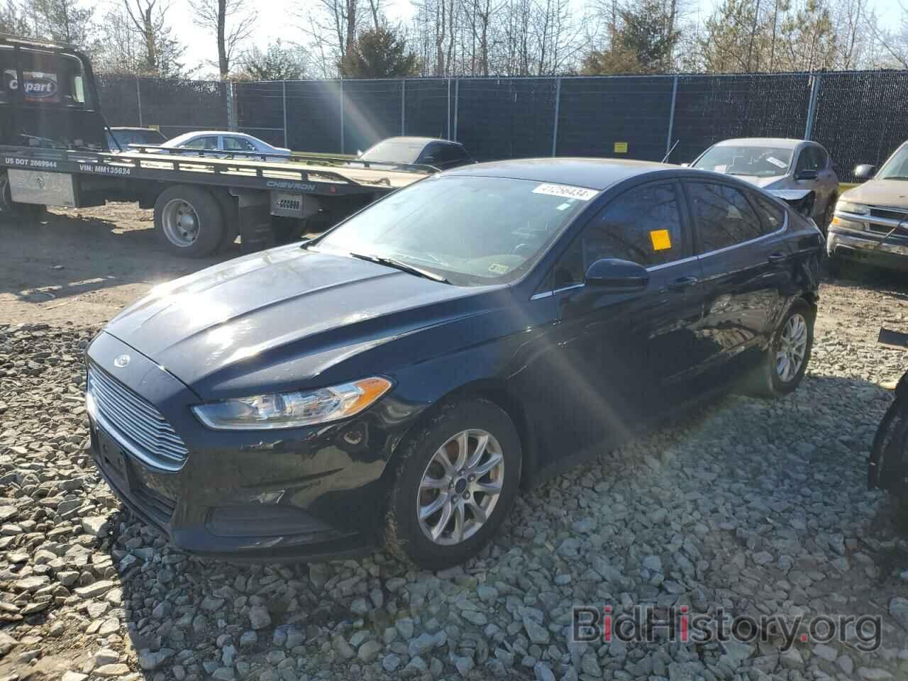 Photo 1FA6P0G78G5109737 - FORD FUSION 2016