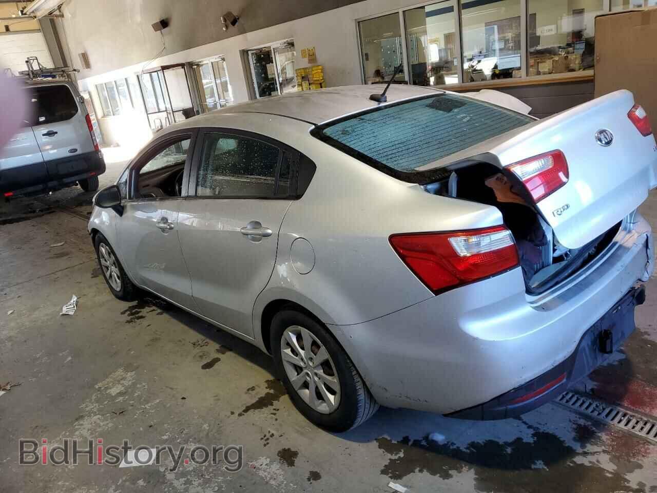 2014 KIA RIO - VIN: KNADM4A34E6325838 - Фото 2