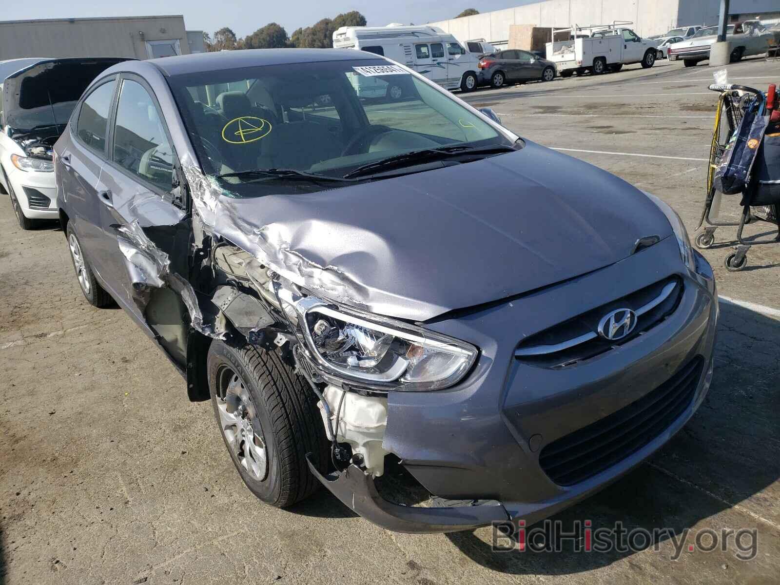 Photo KMHCT4AE6HU168912 - HYUNDAI ACCENT 2017