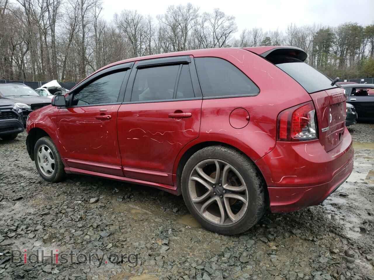 2014 FORD EDGE - VIN: 2FMDK4AK8EBA32893 - Фото 2