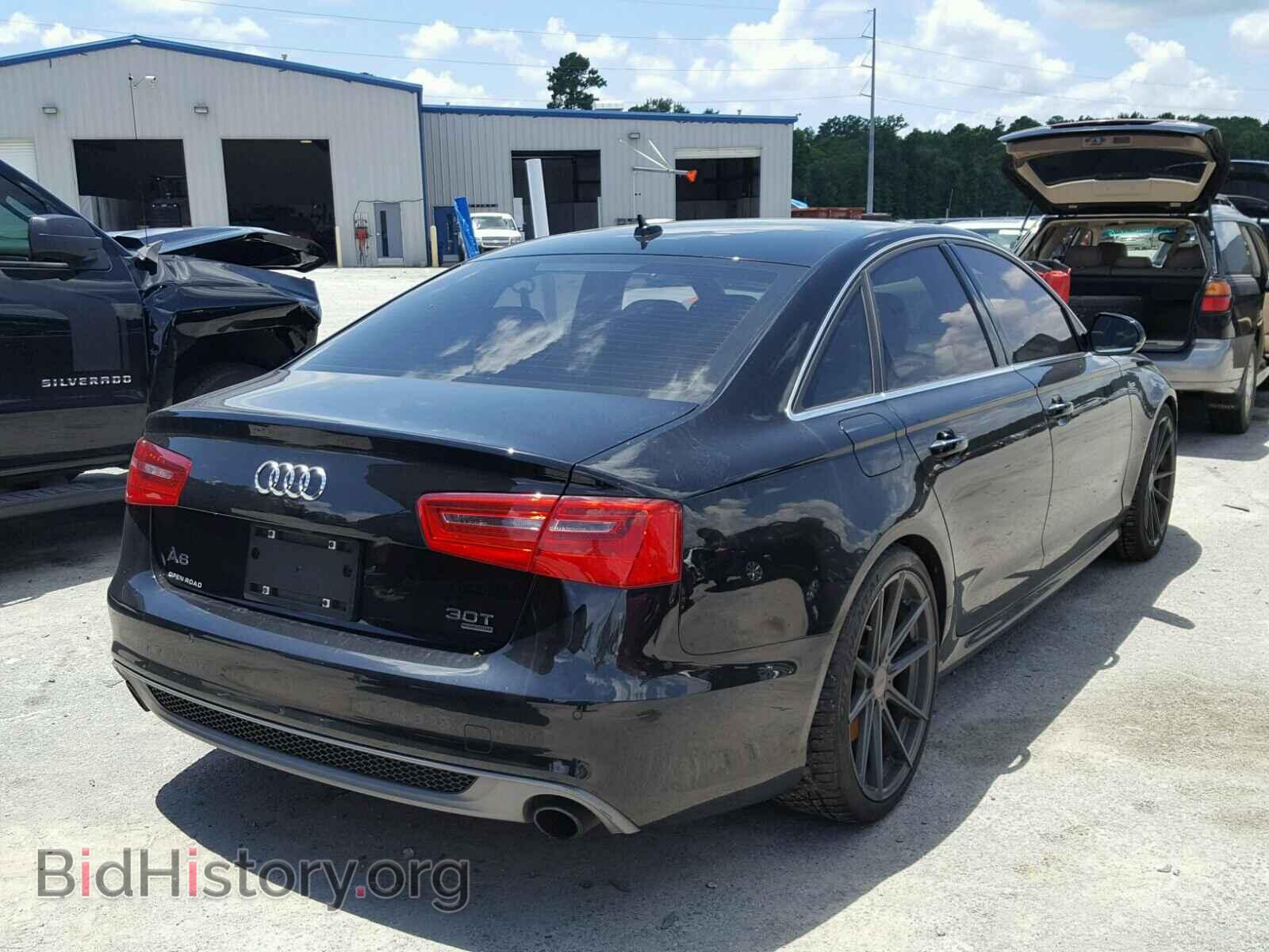 2013 AUDI A6 - VIN: WAUHGAFC8DN070485 - Фото 4