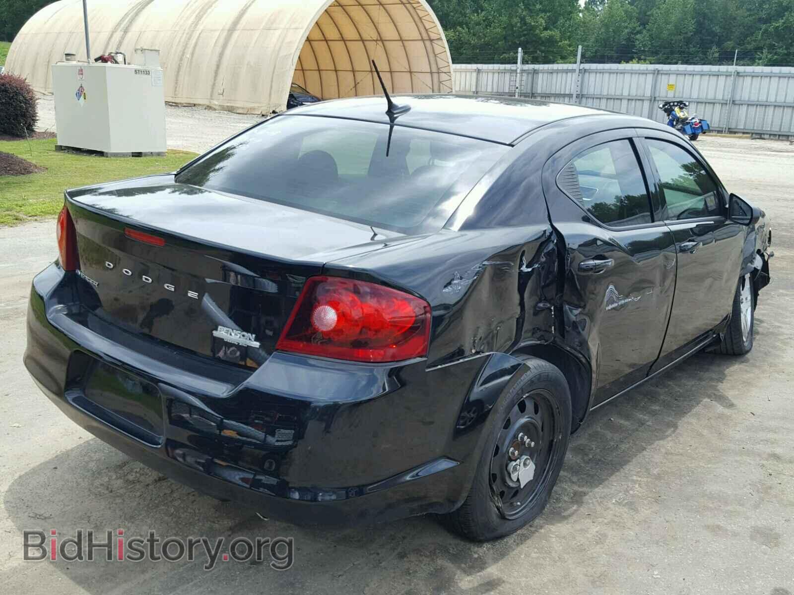 2013 DODGE AVENGER - VIN: 1C3CDZAG0DN771864 - Фото 4