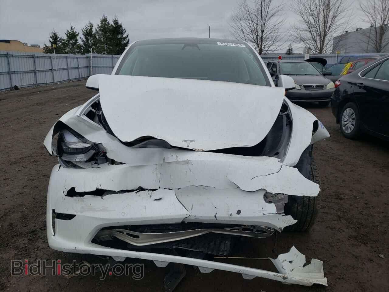 2022 TESLA MODEL Y - VIN: 7SAYGAEE7NF383374 - Фото 5