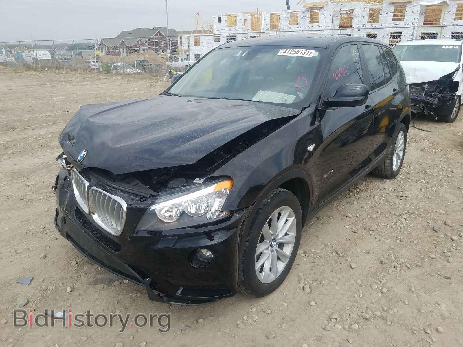 2014 BMW X3 - VIN: 5UXWX9C57E0D17705 - Фото 2