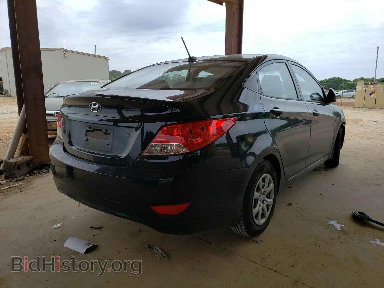 2012 HYUNDAI ACCENT - VIN: KMHCT4AE8CU207542 - Фото 4