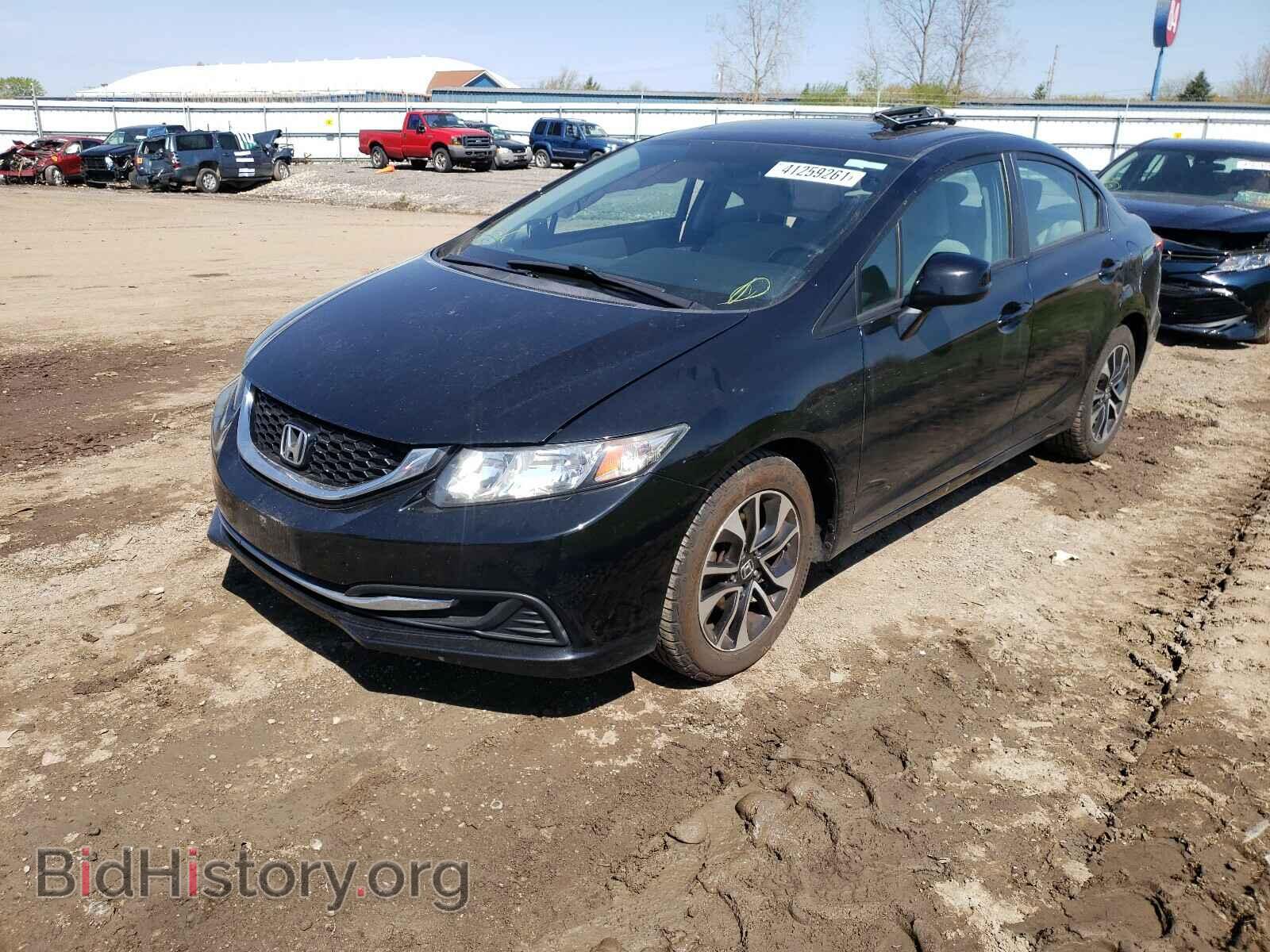 2013 HONDA CIVIC - VIN: 19XFB2F8XDE258214 - Фото 2