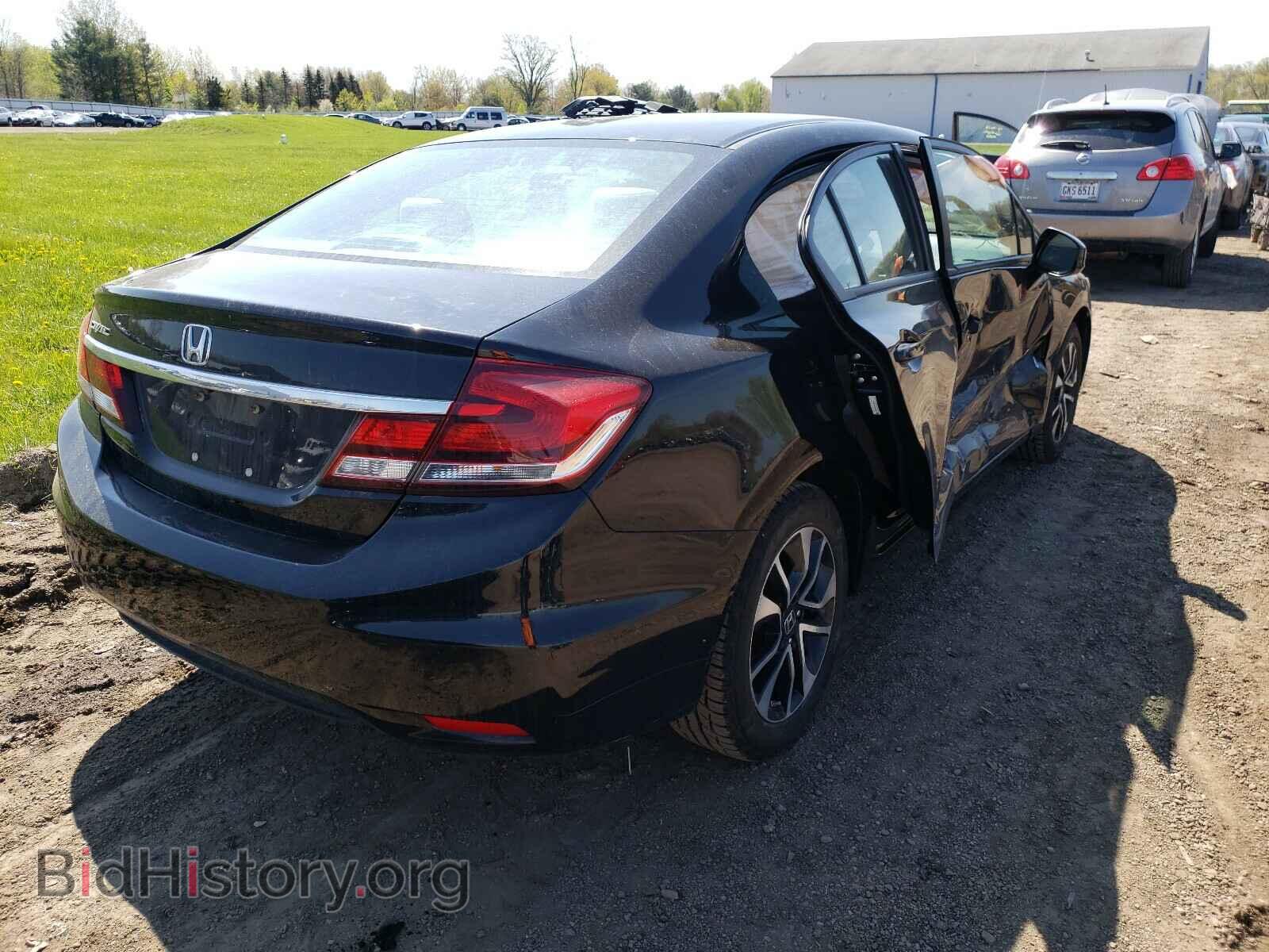 2013 HONDA CIVIC - VIN: 19XFB2F8XDE258214 - Фото 4