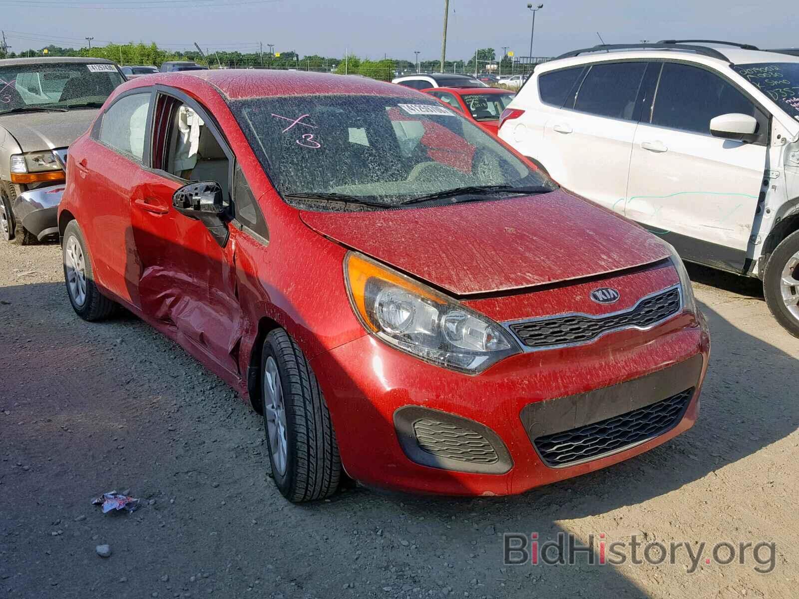 Photo KNADN5A36D6203712 - KIA RIO EX 2013