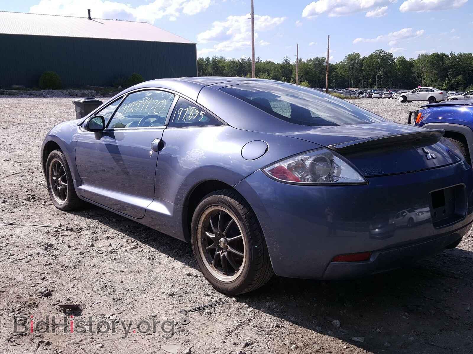 2007 MITSUBISHI ECLIPSE - VIN: 4A3AK24F47E067221 - Фото 3
