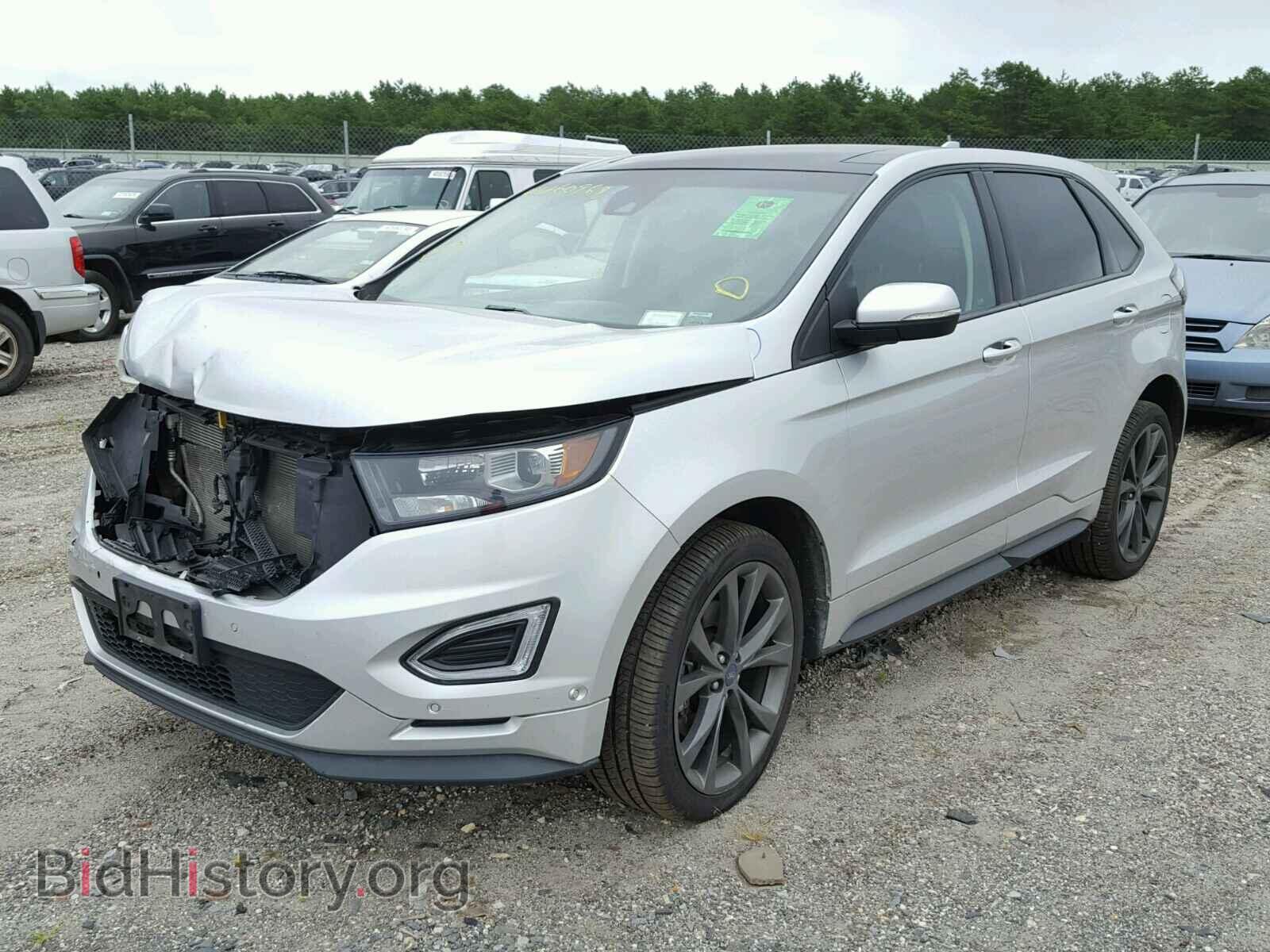 2015 FORD EDGE - VIN: 2FMTK4AP1FBB84216 - Фото 2