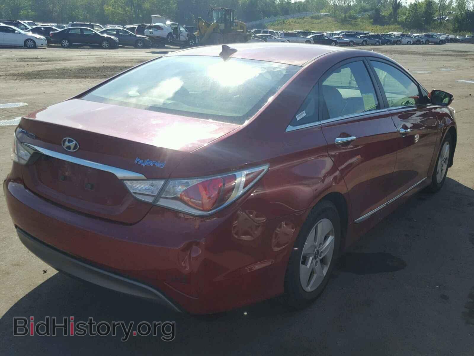 2012 HYUNDAI SONATA - VIN: KMHEC4A48CA033893 - Photo 4
