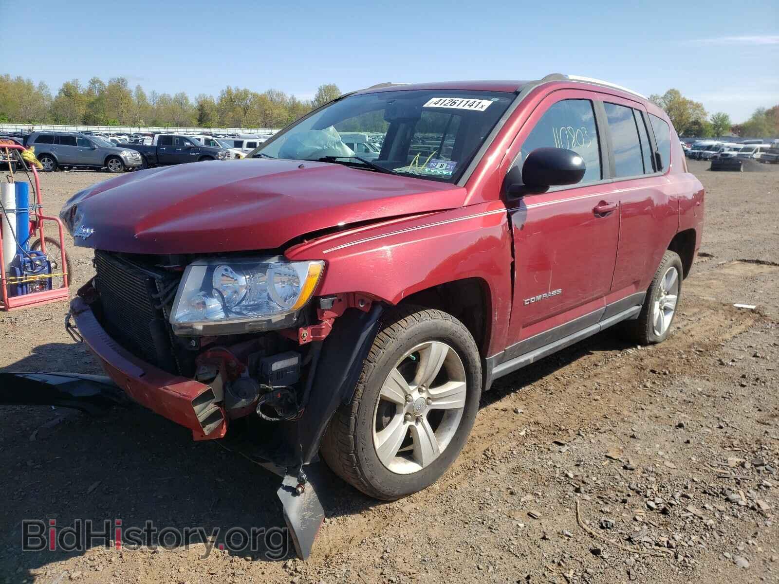 2012 JEEP COMPASS - VIN: 1C4NJCBB3CD605887 - Фото 2