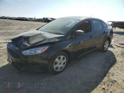 2017 Ford FOCUS S, черный — VIN 1FADP3E27HL294425, Copart