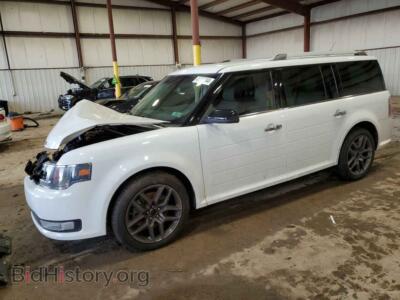 2019 Ford FLEX SEL, белый — VIN 2FMHK6C80KBA22806, Copart