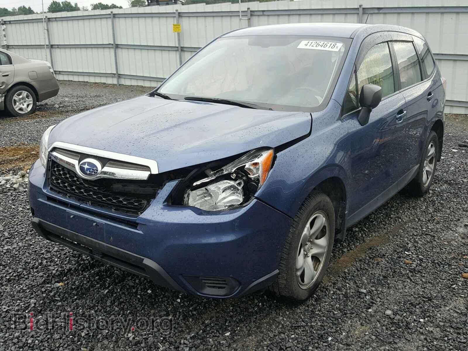 2014 SUBARU FORESTER - VIN: JF2SJAAC5EH483807 - Фото 2