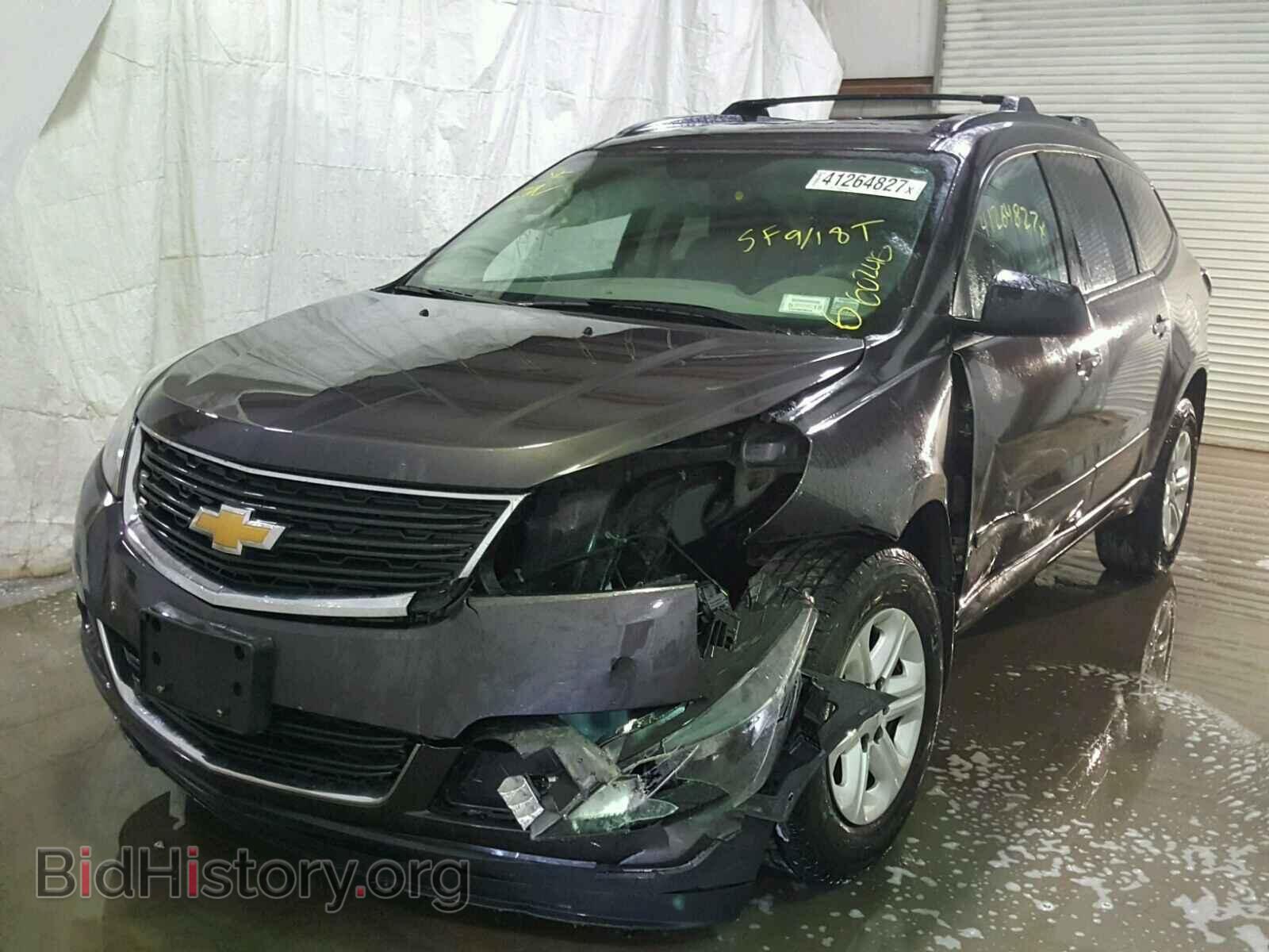 2013 CHEVROLET TRAVERSE - VIN: 1GNKVFED5DJ124989 - Фото 2