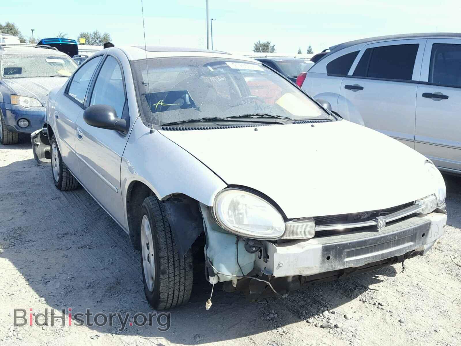 Фотография 1B3ES46C2YD788021 - DODGE NEON 2000