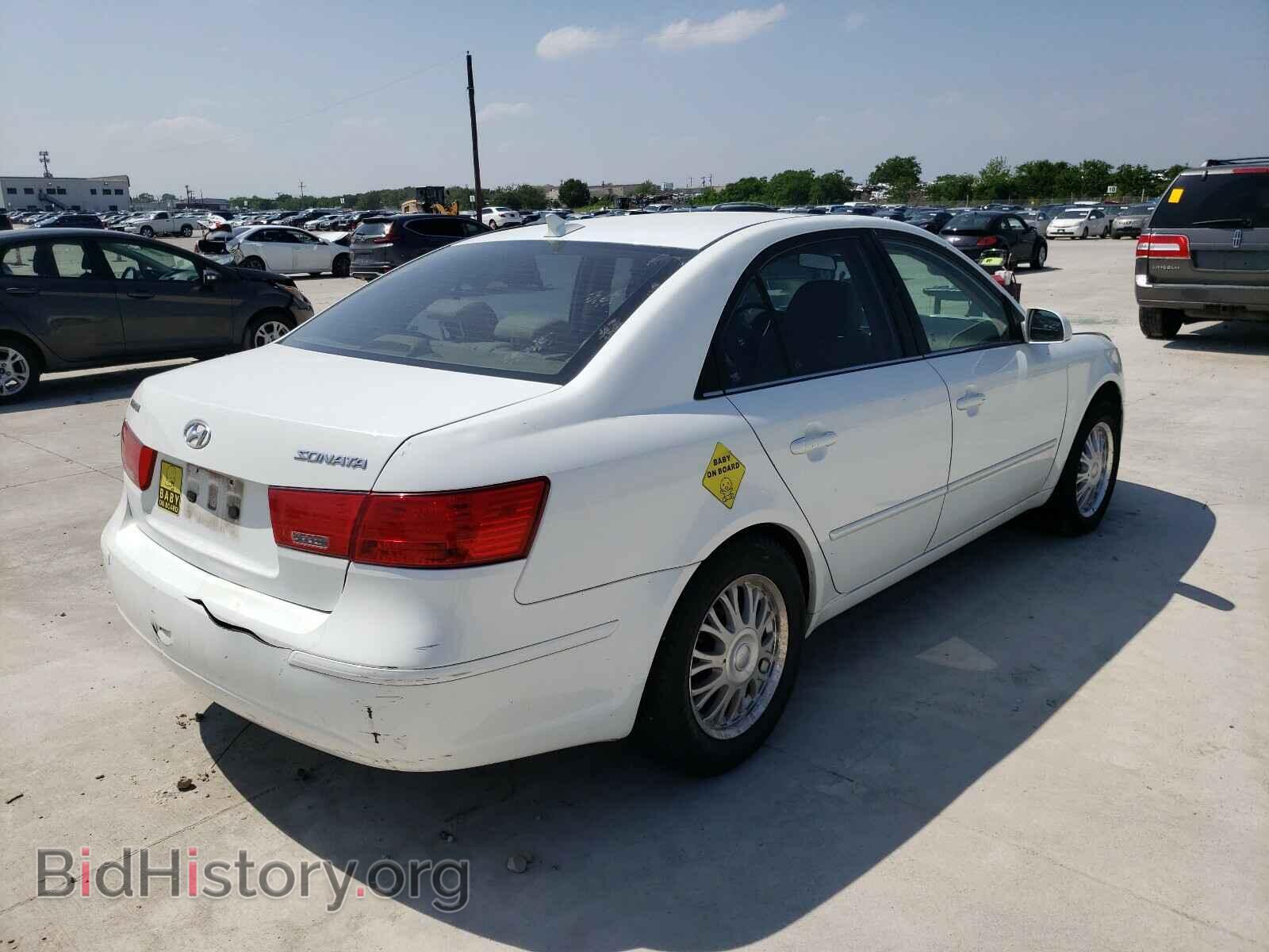 2009 HYUNDAI SONATA - VIN: 5NPET46C99H407949 - Фото 4