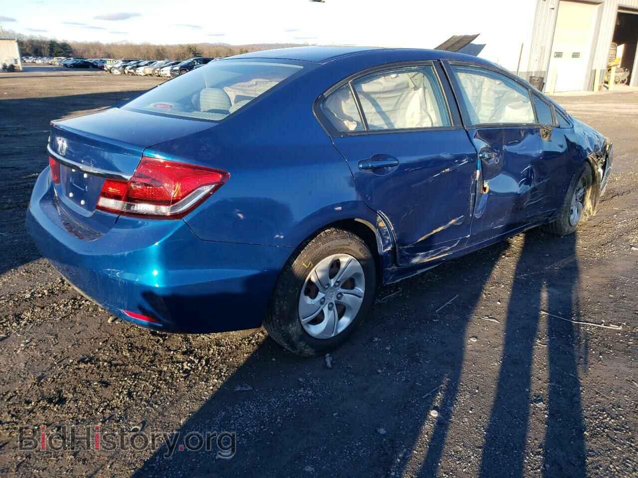 2013 HONDA CIVIC - VIN: 19XFB2F50DE230170 - Фото 3