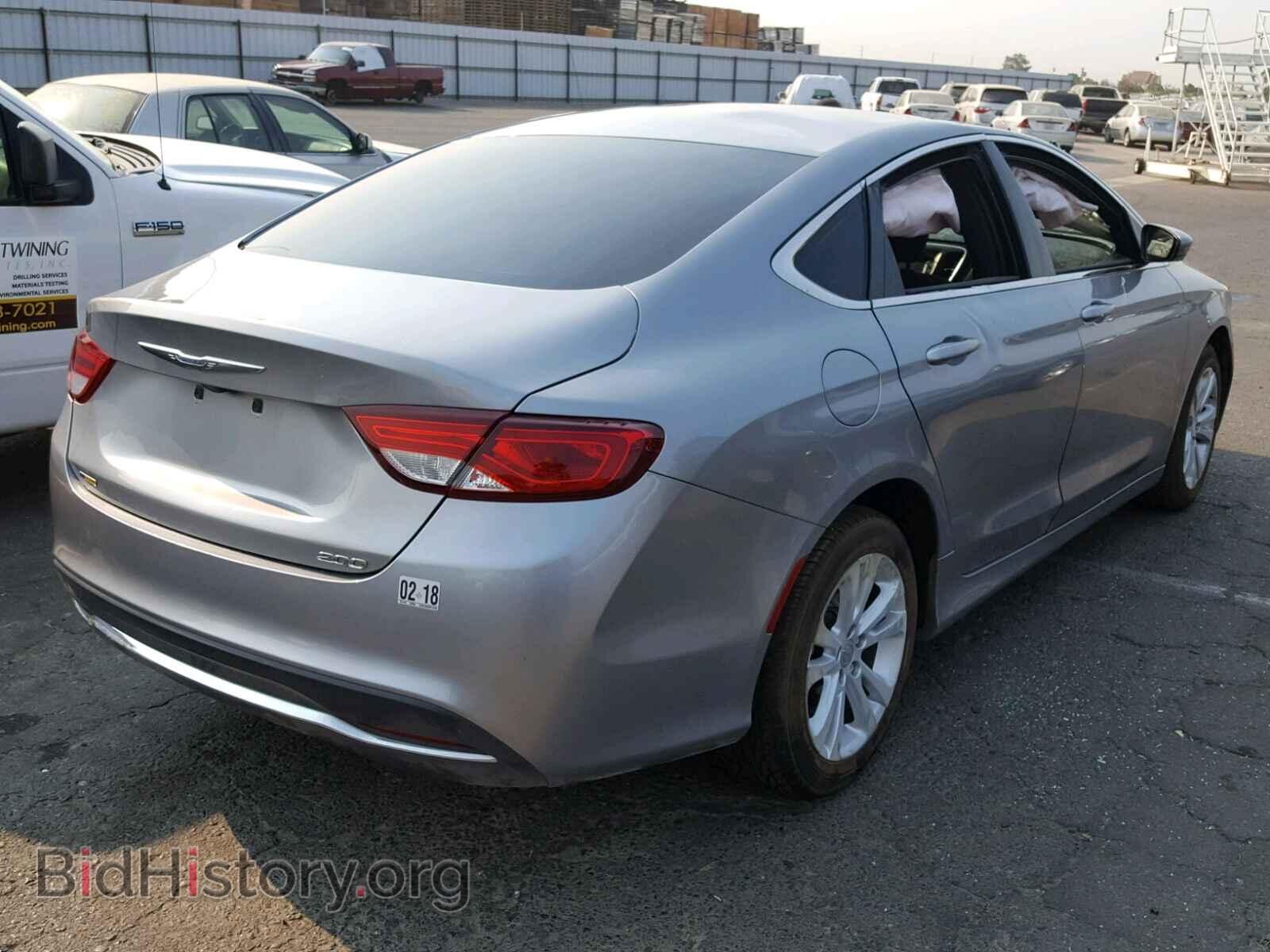 2016 CHRYSLER 200 - VIN: 1C3CCCAB4GN141600 - Фото 4