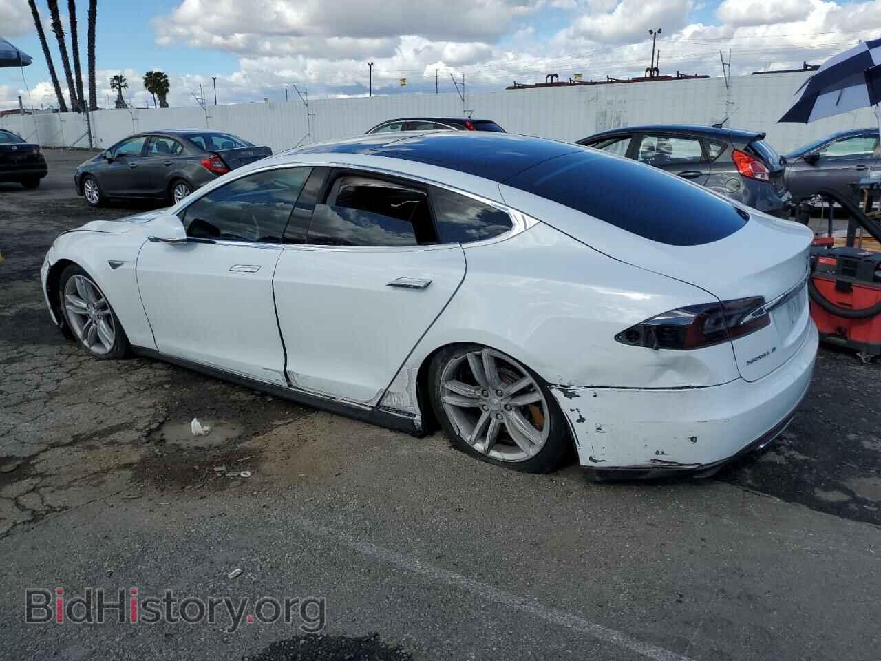2014 TESLA MODEL S - VIN: 5YJSA1H14EFP55489 - Photo 2