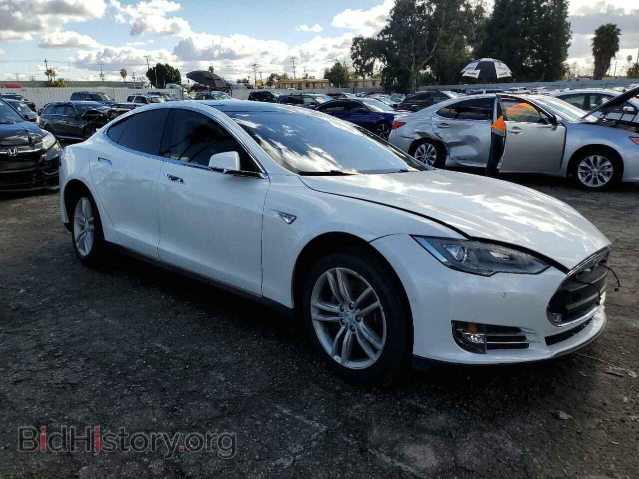 2014 TESLA MODEL S - VIN: 5YJSA1H14EFP55489 - Photo 4
