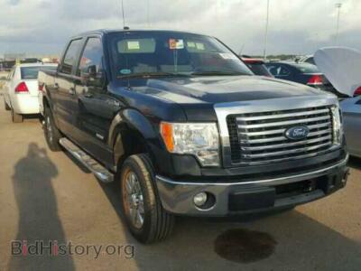 2011 Ford F150, black — VIN 1FTFW1CT5BFD20287, Copart