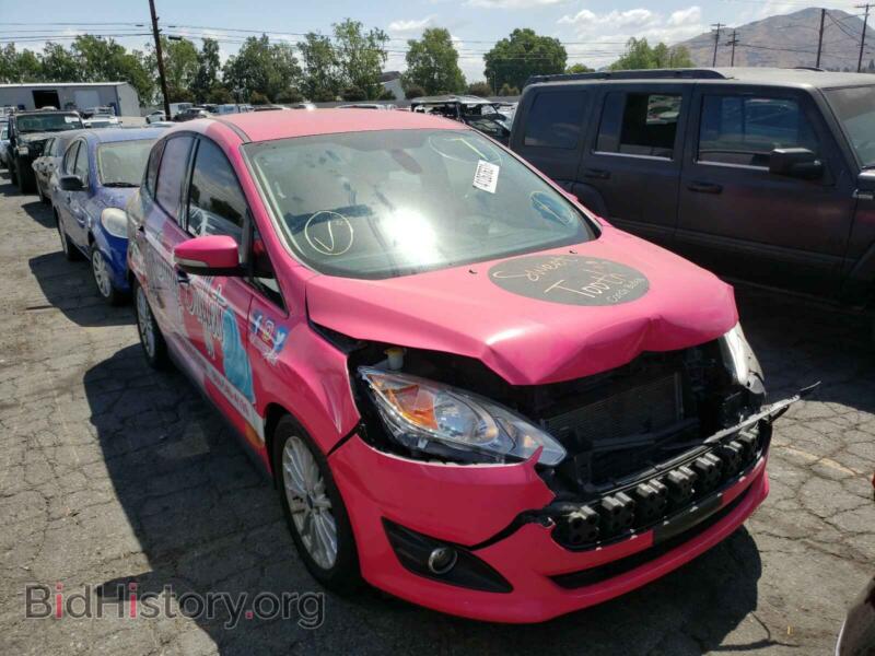 2015 Ford CMAX C-Max Prem (VIN 1FADP5CU2FL124423) — photo 1 of 10, Copart, damage: front end