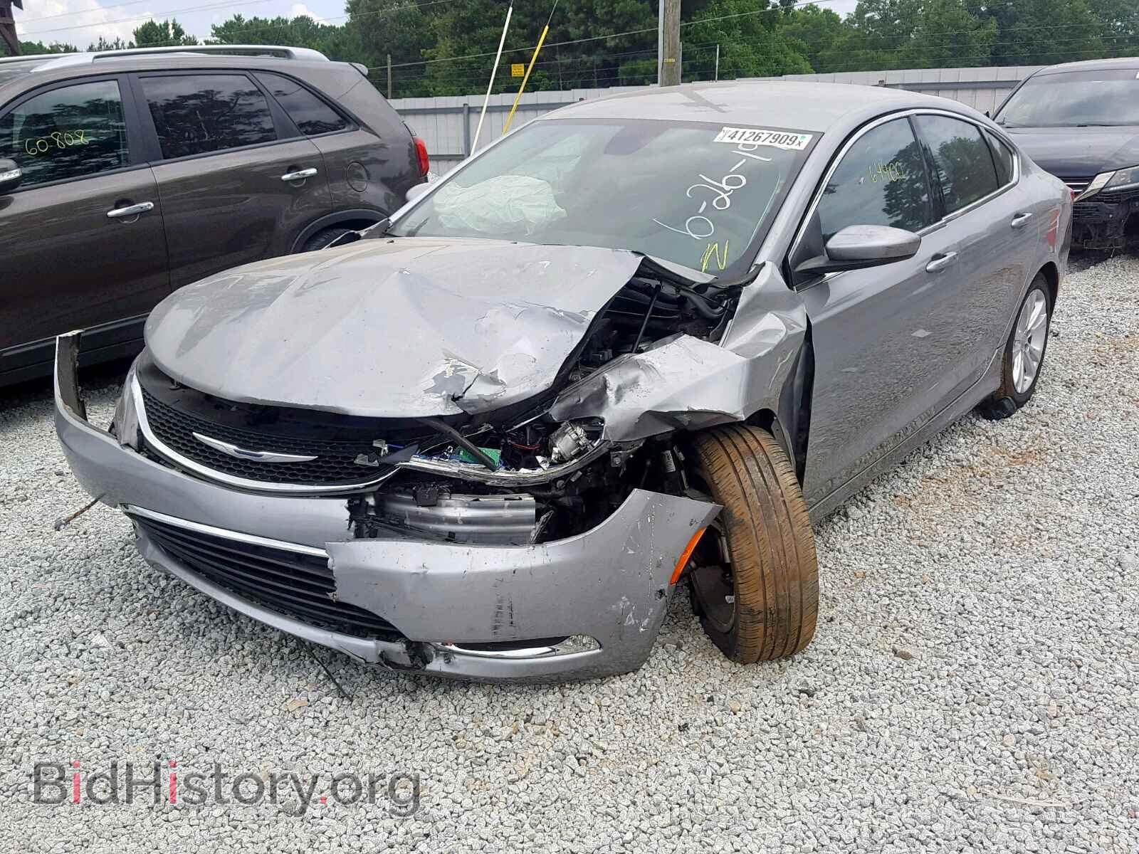 2015 CHRYSLER 200 - VIN: 1C3CCCAB1FN631667 - Фото 2