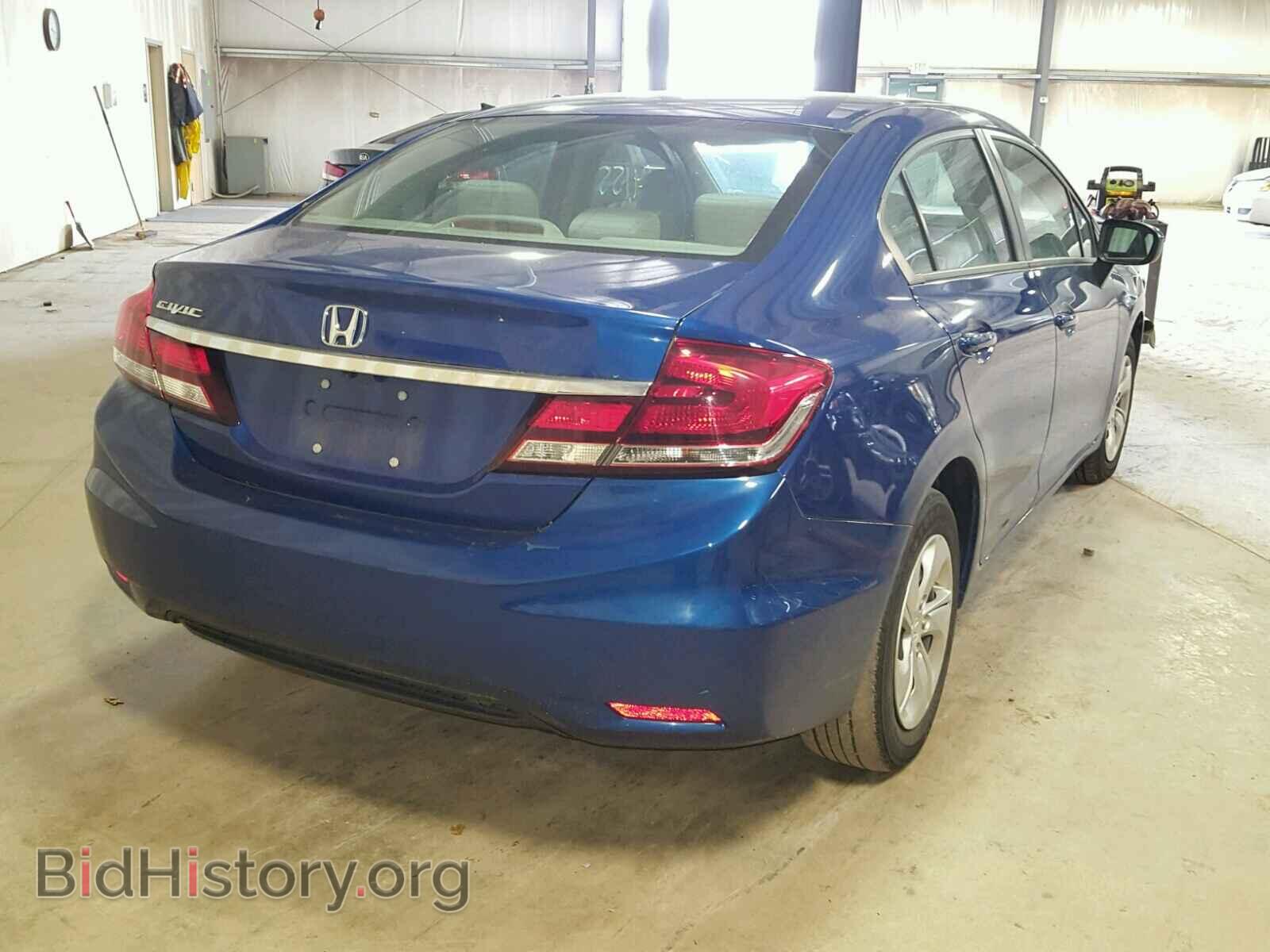 2014 HONDA CIVIC - VIN: 19XFB2F51EE257279 - Фото 4