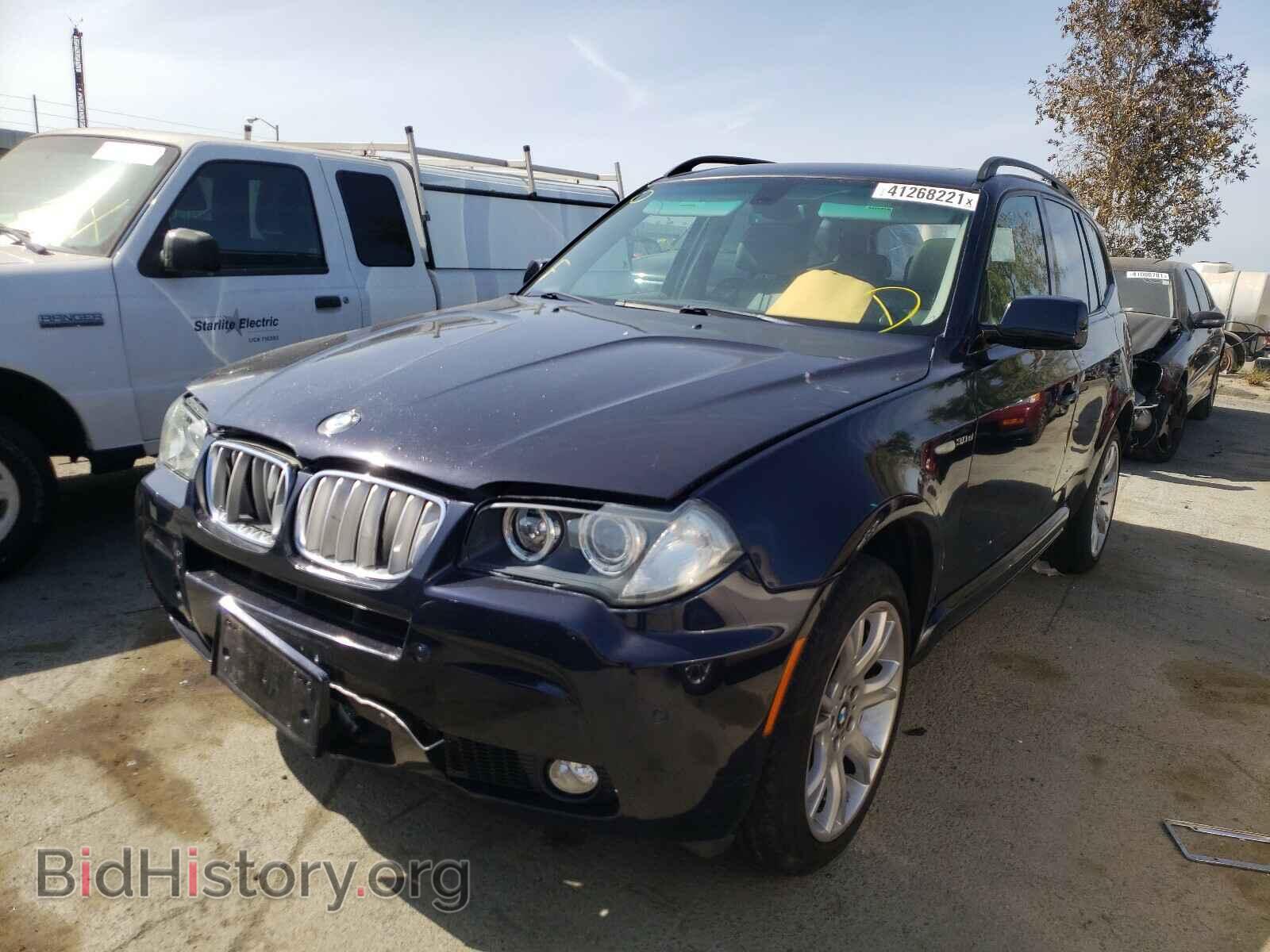 2008 BMW X3 - VIN: WBXPC93448WJ02857 - Фото 2