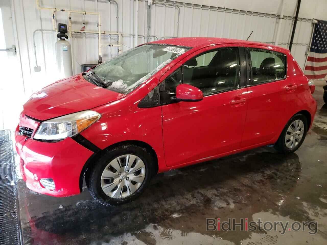 Photo JTDKTUD30CD533250 - TOYOTA YARIS 2012