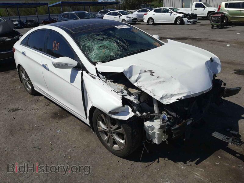 2012 Hyundai SONATA Sonata SE (VIN 5NPEC4AC3CH443909) — фото 1 из 10, Copart, повреждение: передняя часть