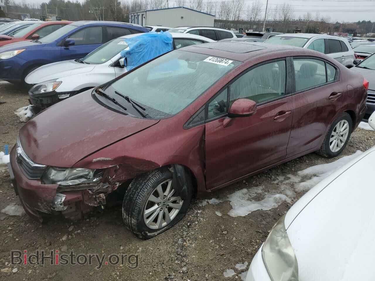 Фотография 2HGFB2F86CH590610 - HONDA CIVIC 2012
