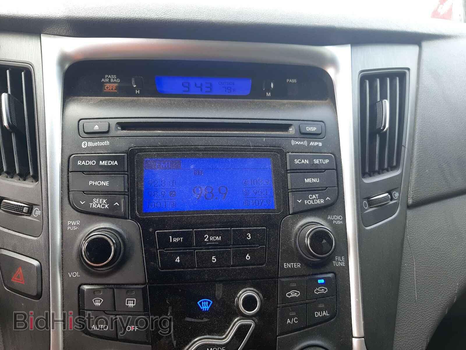 2012 HYUNDAI SONATA - VIN: 5NPEC4AB8CH478341 - Фото 9