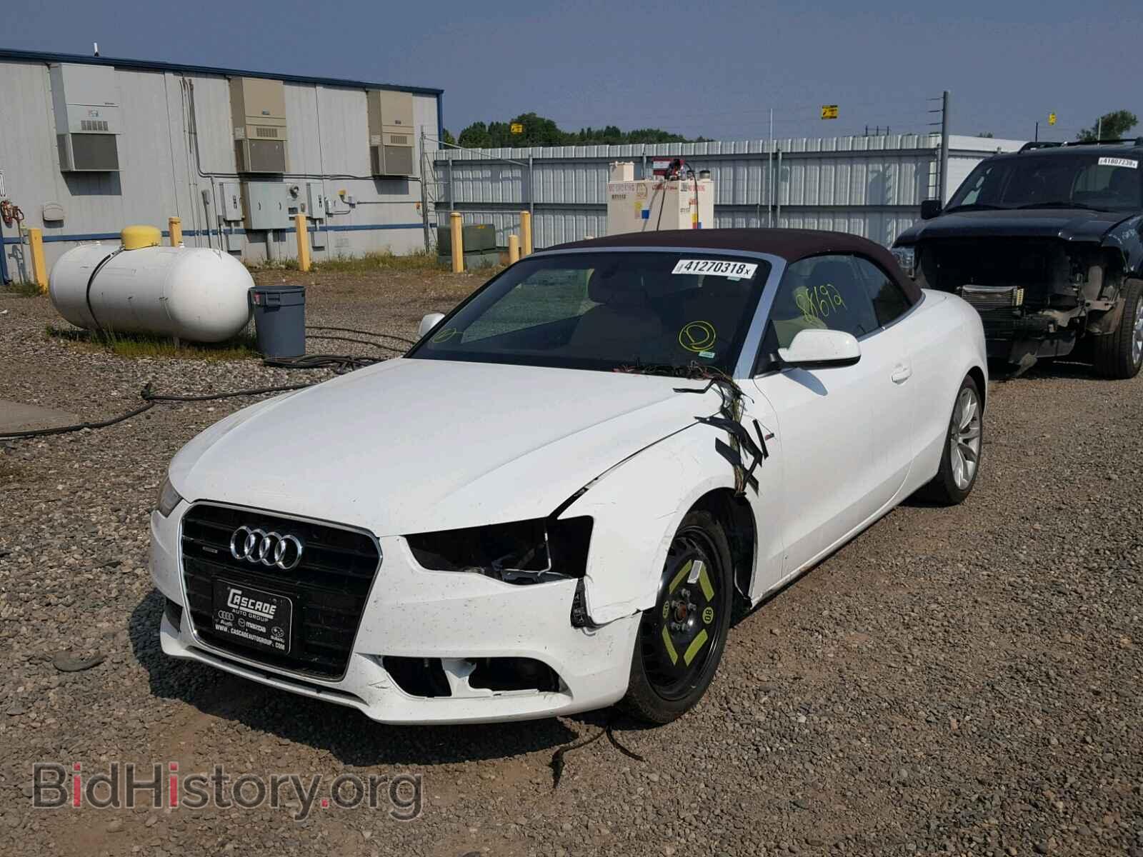 2013 AUDI A5 PREMIUM - VIN: WAUCFAFH4DN009367 - Photo 2