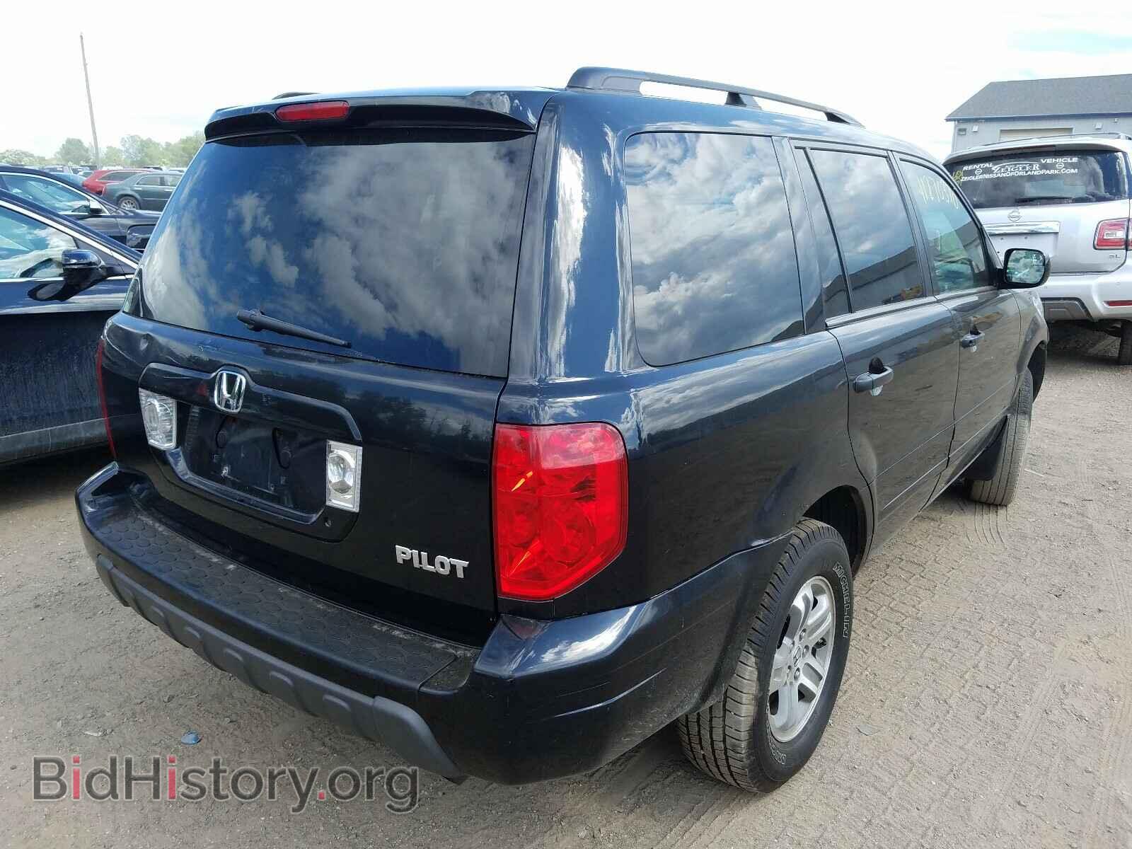 2005 HONDA PILOT - VIN: 2HKYF18555H518851 - Фото 4