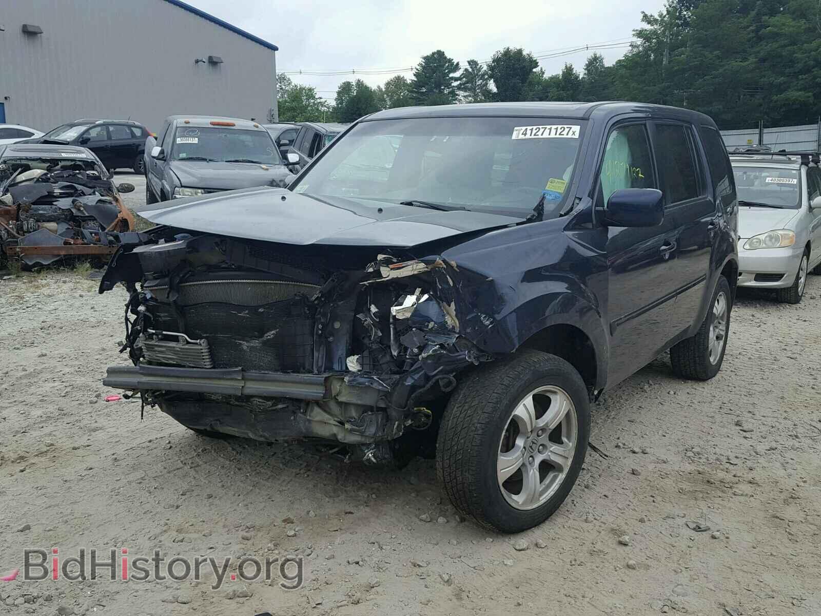 2012 HONDA PILOT - VIN: 5FNYF4H78CB008119 - Фото 2